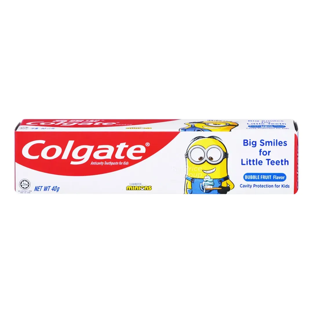 Colgate kids toothpaste, bubble fruit (40g)